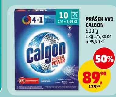 PRÁŠEK 4V1 CALGON, 500 g