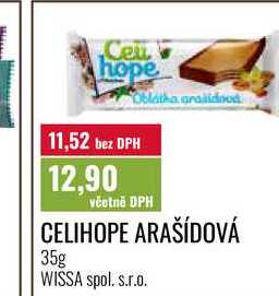CELIHOPE ARAŠÍDOVÁ 35g 