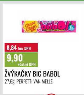 ŽVÝKAČKY BIG BABOL 27,6g