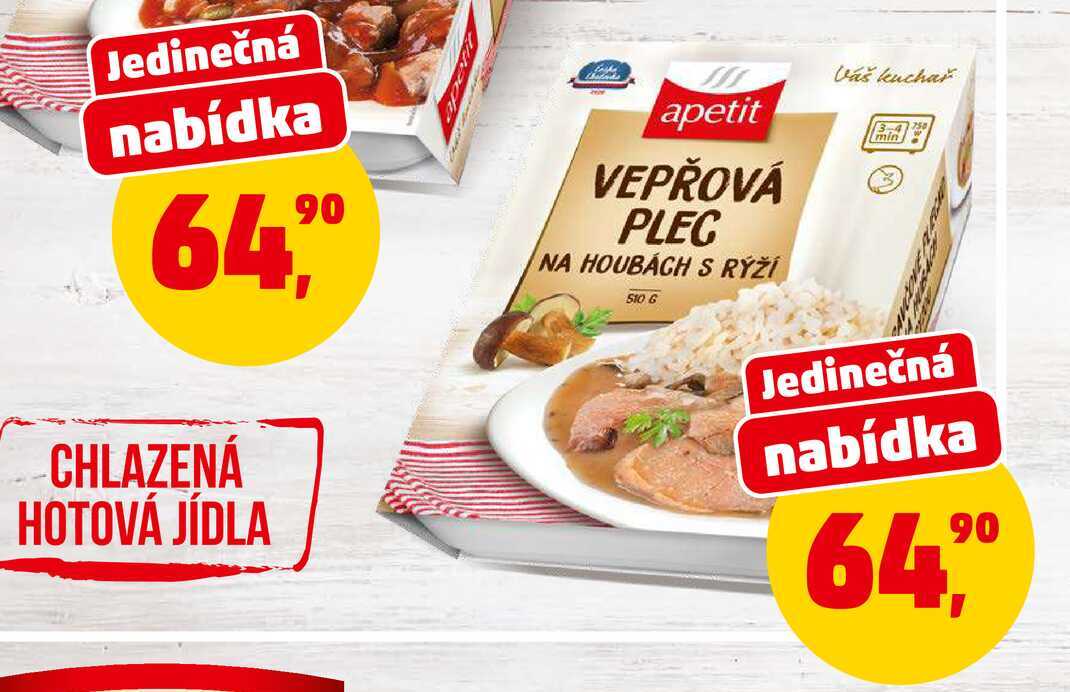 VEPŘOVÁ PLEC NA HOUBACH S RÝŽÍ