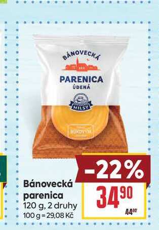 Bánovecká parenica 120 g