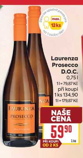 Laurenza Prosecco D.O.C. 0,75l
