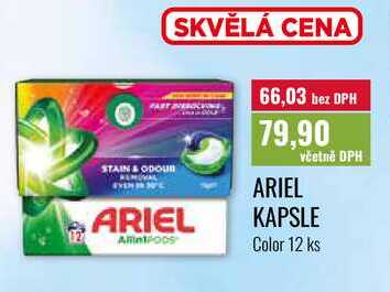 ARIEL KAPSLE 12 ks 