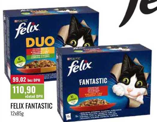 FELIX FANTASTIC 12x85g 