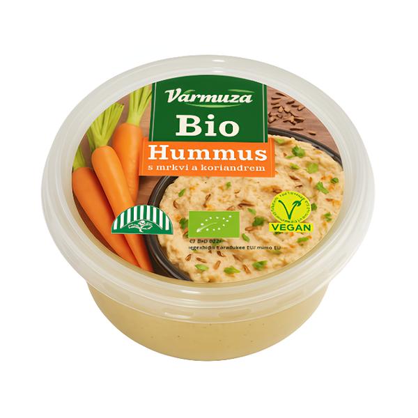 Varmuža BIO Hummus s mrkví a koriandrem