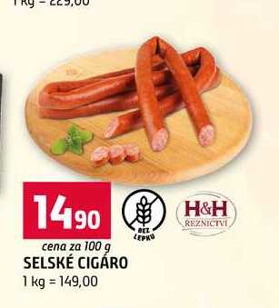 SELSKÉ CIGÁRO 100g