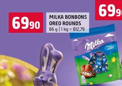 MILKA BONBONS OREO ROUNDS 86 g