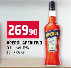 APEROL APERITIVO 0,7l vol. 11% 
