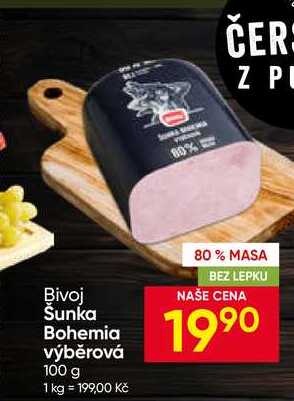 Bivoj Šunka Bohemia výběrová 100 g