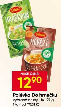 Vitana Polévka Do hrnečku vybrané druhy 14-27 g 