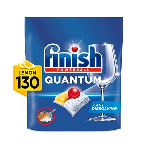 Finish Quantum All-in-1 kapsle do myčky na nádobí Lemon Sparkle