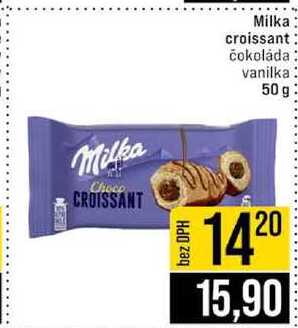 Milka croissant čokoláda vanilka 50 g