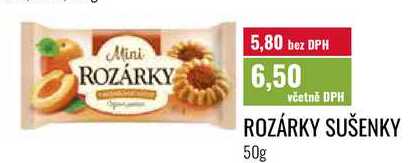 ROZÁRKY SUŠENKY 50g 