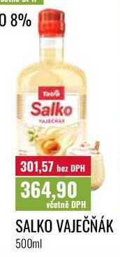 SALKO VAJEČŇÁK 500ml 