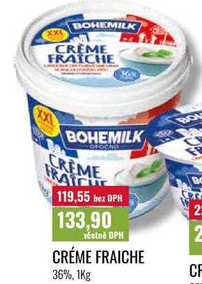 CRÉME FRAICHE 36%, 1Kg