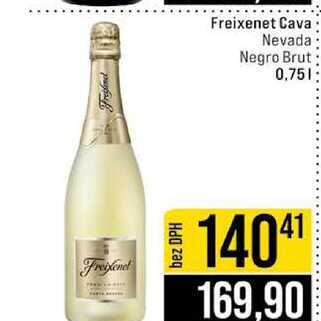 Freifend Frisland Freixenet Cava Nevada Negro Brut 0,75l
