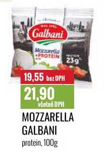 MOZZARELLA GALBANI protein, 100g 