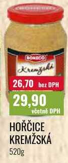 HOŘČICE KREMŽSKÁ 520g 