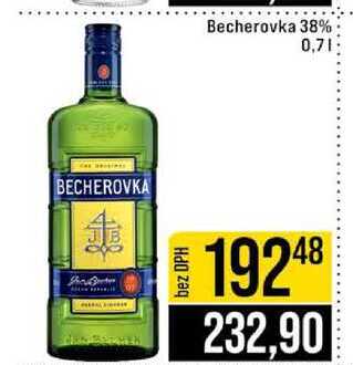 Becherovka 38% 0,7l