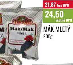 MÁK MLETÝ 200g 