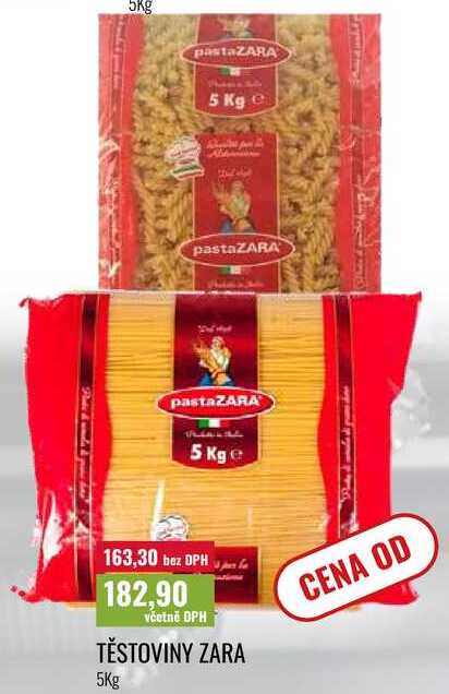 TĚSTOVINY ZARA 5Kg