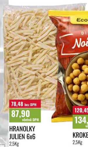 HRANOLKY JULIEN 6x6 2,5Kg 