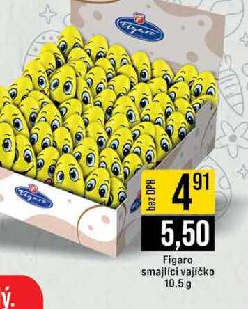 Figaro smajlíci vajíčko 10,5 g 
