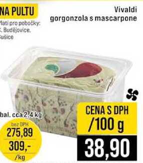 Vivaldi gorgonzola s mascarpone 100g