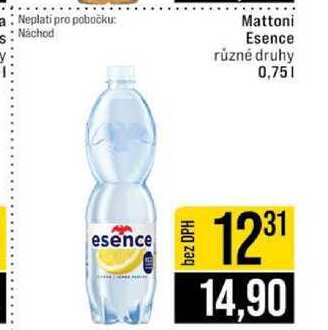 Mattoni Esence různé druhy 0,75l 