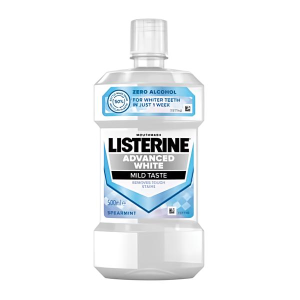 Listerine Advanced White Mild Taste ústní voda