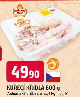 KUŘECÍ KŘÍDLA 600 g 