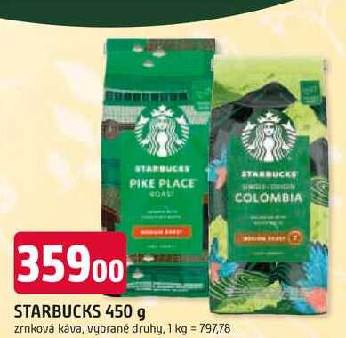 STARBUCKS 450 g zrnková káva