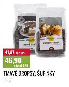 TMAVÉ DROPSY, ŠUPINKY 250g 
