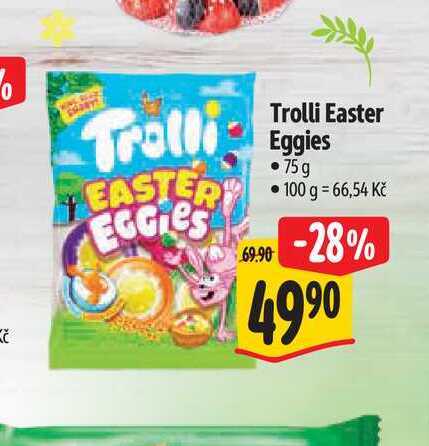   Trolli Easter Eggies  75g  