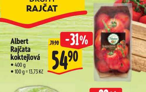  Albert Rajčata koktejlová 400 g 