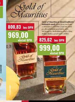 Gold of Mauritius 0,7l