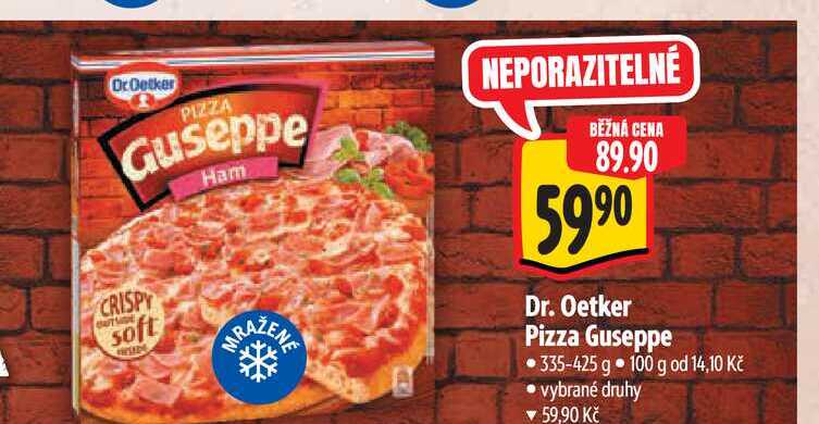   Dr. Oetker Pizza Guseppe 335-425 g 