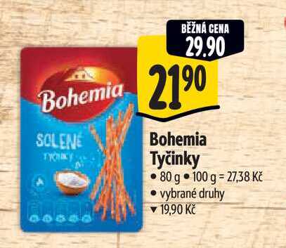   Bohemia Tyčinky 80 g  