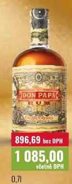 DON PAPA RUM 0,7l