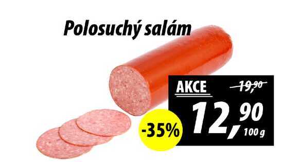 Polosuchý salám, 100 g