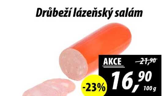 Drůbeží lázeňský salám, 100 g