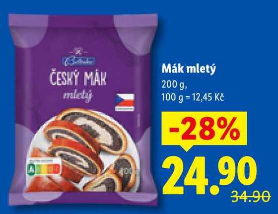 Mák mletý, 200 g
