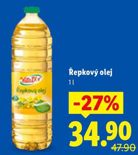Řepkový olej, 1 l