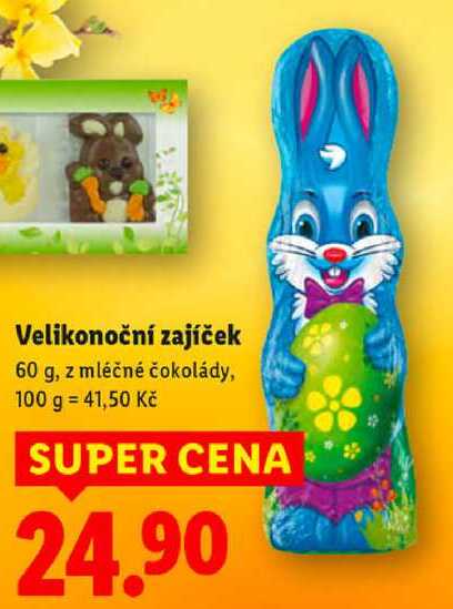 Velikonoční zajíček, 60 g