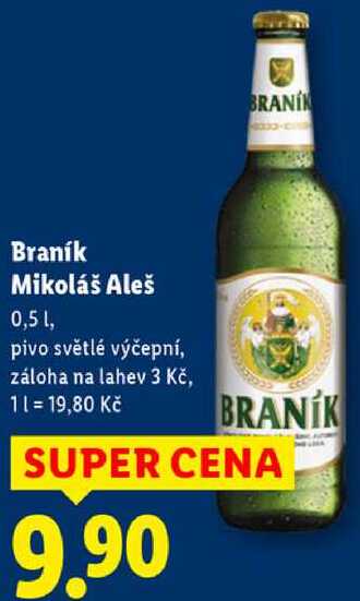 Braník Mikoláš Aleš, 0,5 l
