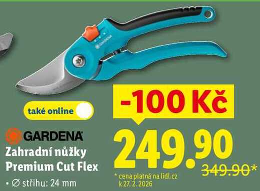 Zahradní nůžky Premium Cut Flex