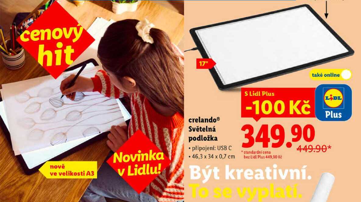 crelando® Světelná podložka