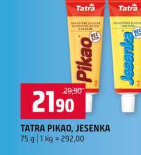 TATRA PIKAO, JESENKA 75 g 