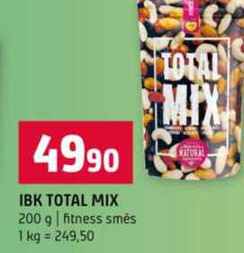 IBK TOTAL MIX 200 g fitness směs  