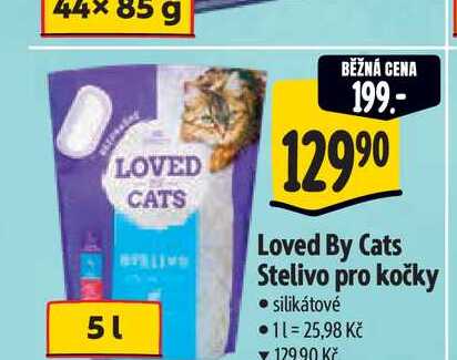   Loved By Cats Stelivo pro kočky 5 l